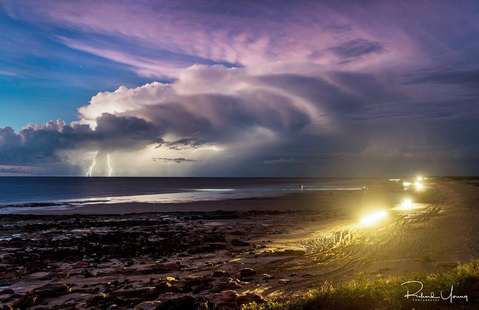 wet weather storm in broome